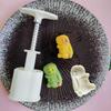 24TE Moon Cake Mould Cartoon Bunny Shaped DIY Baking Moulds for Mid-Autumn Festival