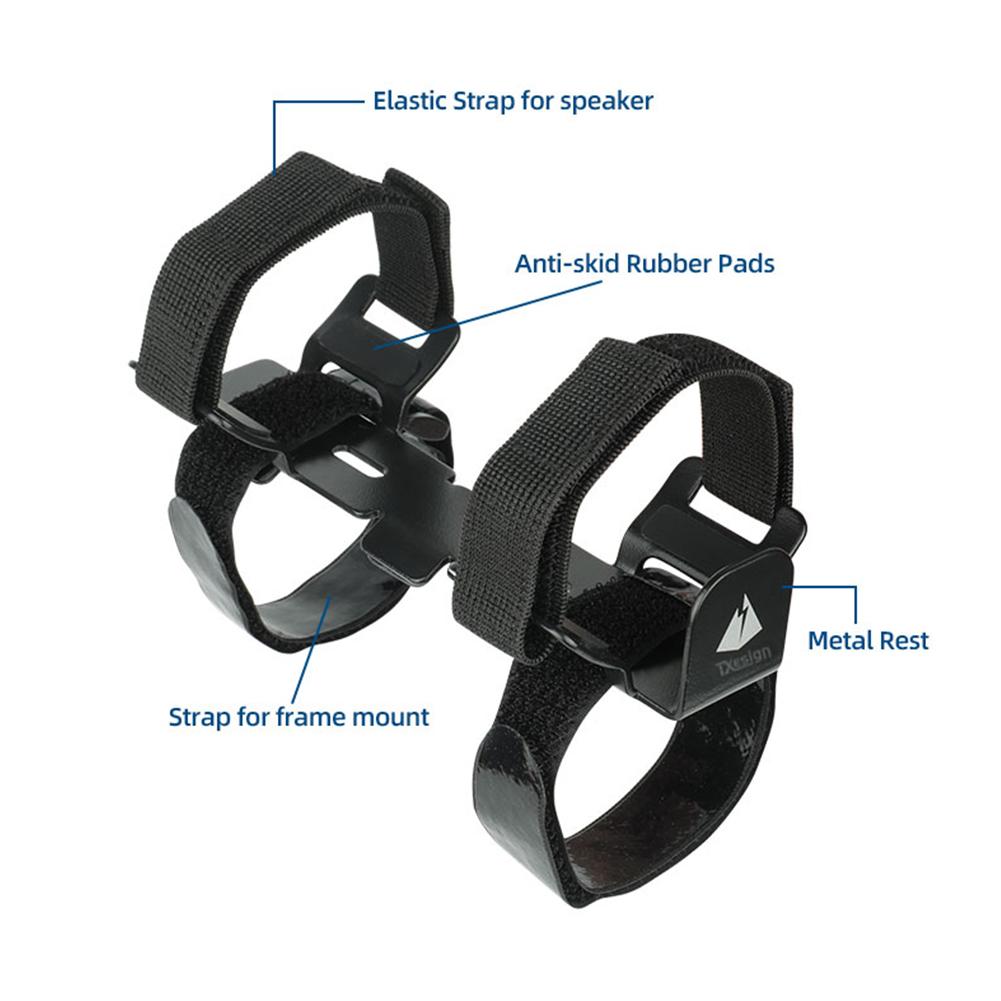 Portable Bicycle Speaker Fixing Mount Straps Mountain Bike Water Bottle Holder Cycling Accessories