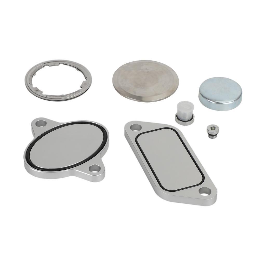EGR Plug Kit Stage 2 Plates and Plugs Fits for ISX CM871 2007-2010 Aluminum