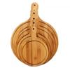 Durable Bread Serving Board Bamboo Pizza Making Peel Practical Wooden Pizza Paddle  Kitchen Tools