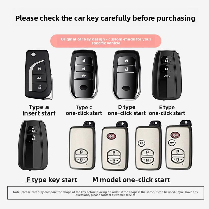 Applicable To Toyota Key Set Camry Corolla Leiling Highlander Feng Willanda Rongfang Rav4 Asian Dragon Car
