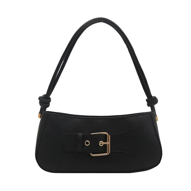 Stylish simple high texture armpit bag 2025 autumn new popular shoulder bag trend Internet celebrity niche women's bag tide