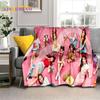 3D TWICE KPOP Korean Girl Group Momo Sana Soft Blanket,Flannel Blanket Throw Blanket for Living Room Bedroom Bed Sofa Picnic Kid