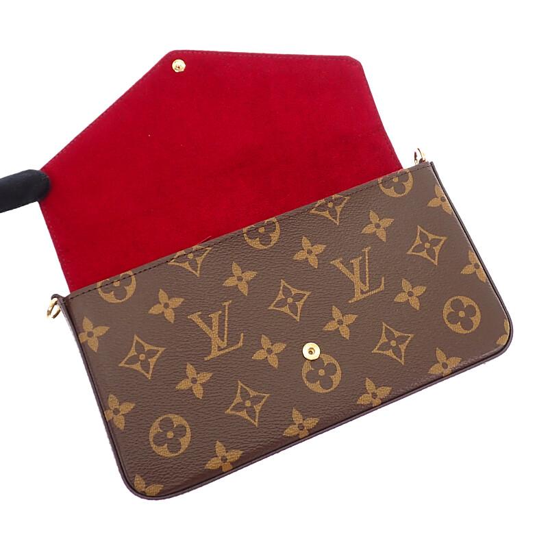 LOUIS VUITTON  M81896 Monogram Shoulder Bag Fuchsia Women