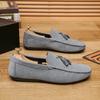 Fashion Suede Men Casual Shoes Luxury Brand Mens Loafers Comfort Breathable Slip-on Leather Driving Shoes Lazy Shoes Moccasins