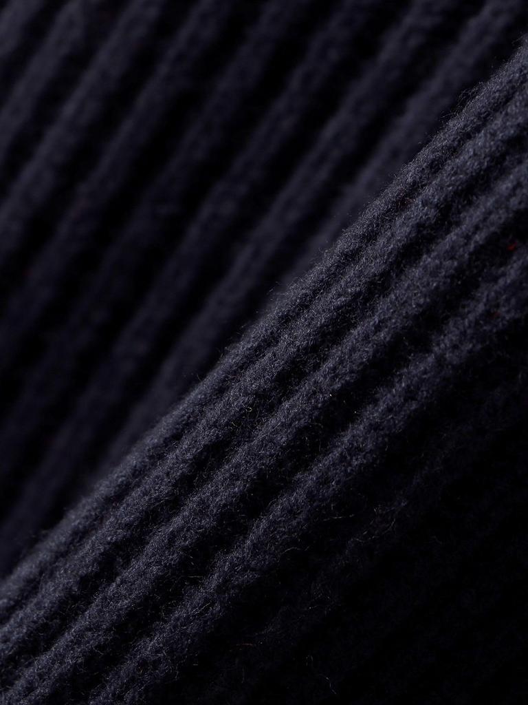 Ships Colors Hand Washable Ribbed Skipper Knit 226070009 Navy One Size