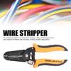 Wire Stripper Cutter Carbon Steel Multifunctional Electrical Wire Pliers with Safety Lock for 10 to 22AWG Solid Wires