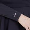 J Jane Classic Color Block Ribbon Flare Dress (Black)