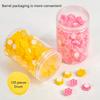 120 Pcs/box Self Adhesive Eyelash Extension Glue Cups Delay Cup Grafting Eyelash Makeup Tool Tattoo Adhesive Pigment Cups