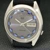 VINTAGE SEIKO 5 AUTOMATIC 7009A JAPAN MENS GREY COLOR DIAL WATCH A500093-2 R151a-a500093
