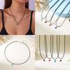 Fashion Eye Pendant Necklace With Alloy Chain For Women