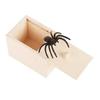 Trick Spider Funny Scare Box Dřevěná Skrytá Box Kvalitní Prank Dřevěná Scare Box Zábavná hra Žert Trik Friend Kancelářské hračky