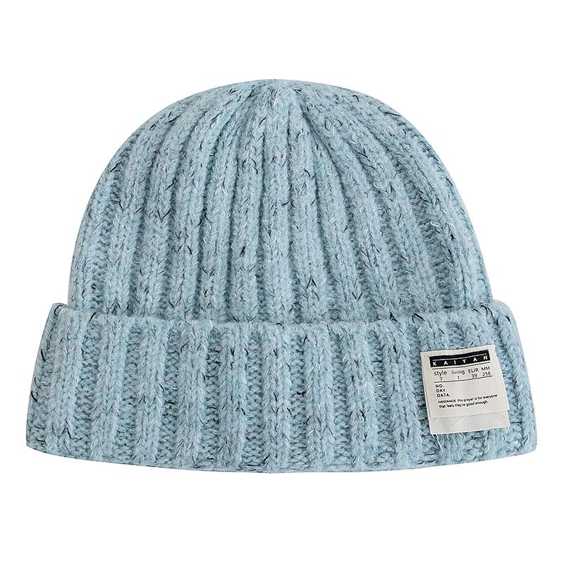 New Women Slouchy Loose Winter Hats Decoration Beanie Hats For Women Warm Beanie Streetwear Cap Hats Outdoor Winter Knitted Hat