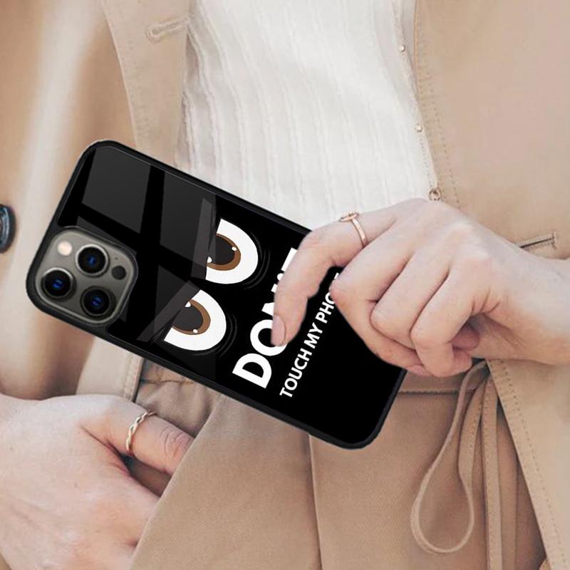 Don't touch My phone Magnetic Phone Case For APPLE iPhone 17 Air 16 14 13 12 Pro Max 15 Plus Wireless Charge With MagSafe Cover