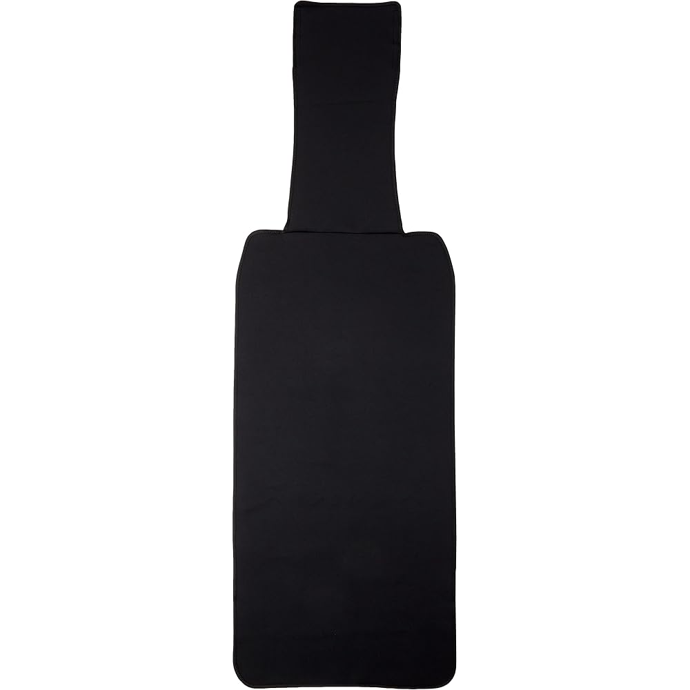 BONFORM Seat Cover for Kei Workers/Kei Vans, Front Seat, 1 Piece, Waterproof, Machine Washable, Anti-Slip, Wetsuit Material, Black, 2151-10BK