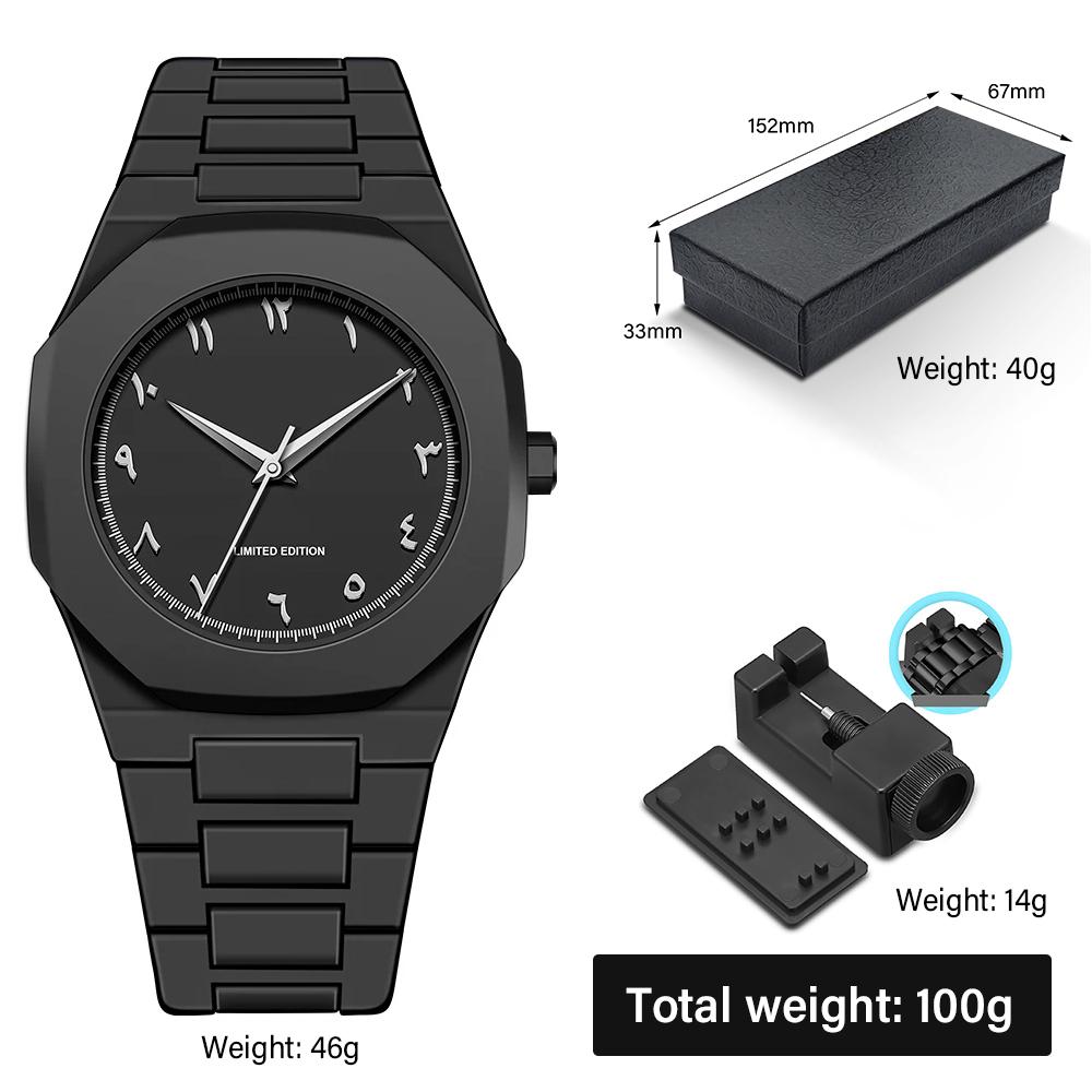 Men's Business Watch 3ATM Waterproof Quartz Watch Fashion Sports Men's Watch