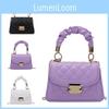 Trendy Korean Style Crossbody Bag Fashionable Streetwear Bag With Lock Closure