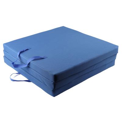 Deportes Plegable Gimnasio Ejercicio Entrenamiento Niño Gimnasia Danza Fitness Esterilla de Yoga(azul)