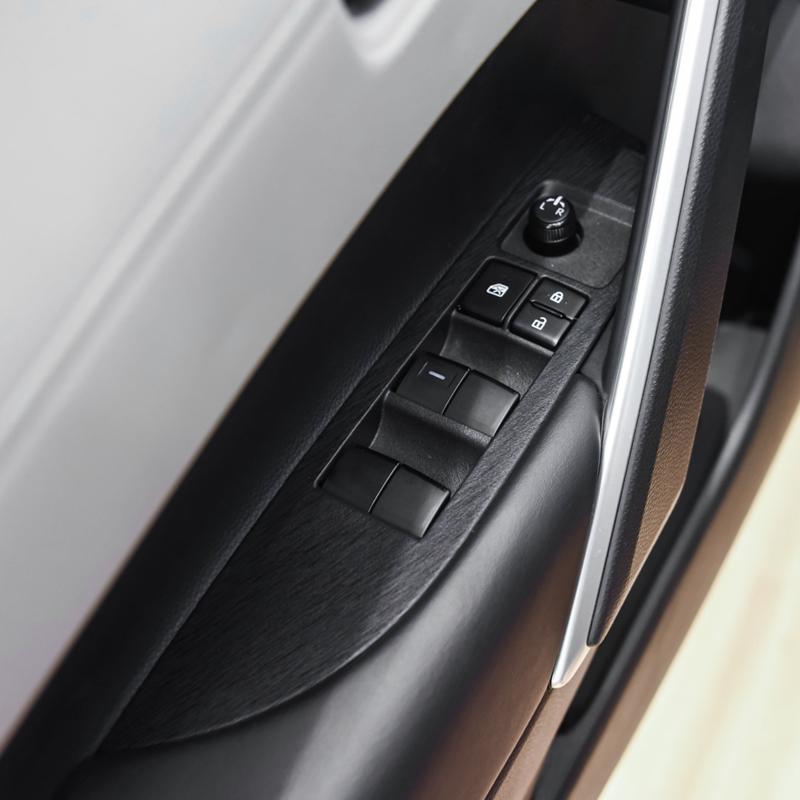 Car Interior Sticker For Toyota Corolla Cross XG10 2021-2025 Lifting Window Panel Decal Gear Dashboard Protective Film Accessory