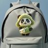Cute Dressed Panda Pendant Keychain,Cartoon Panda 2D Flat Acrylic Ornament Charm,Hang Decoration For Car,Bag,Festive,Party,Gift