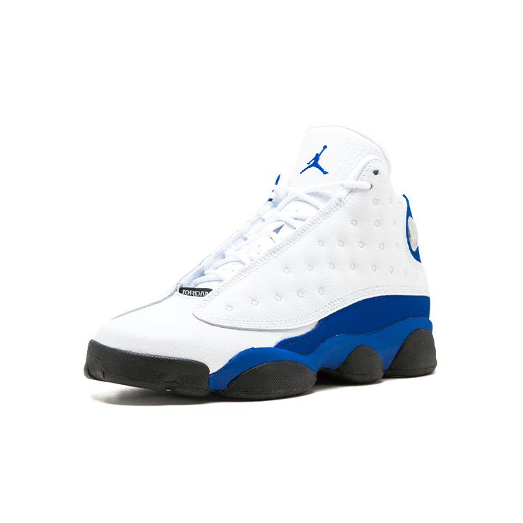 Jordan 13 Retro White Hyper Royal Black GS 884129-117