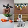 3d Printed Keychain With Movable Parts For Collectors