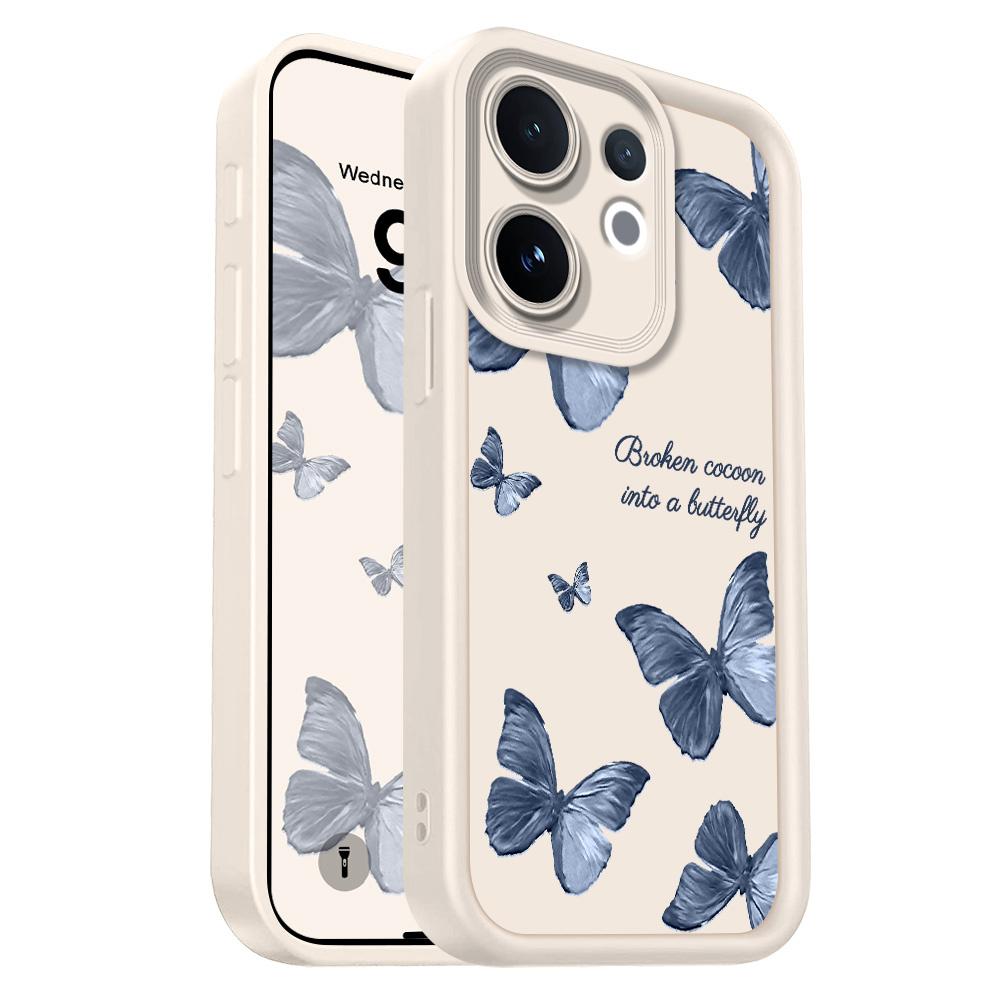 Flying Butterflies Phone Case For VIVO V60 V50 V40 Lite V30 V29 V29E V27 V27E V25 V25E V23 V23E Pro 4G 5G Staircase Soft Cover