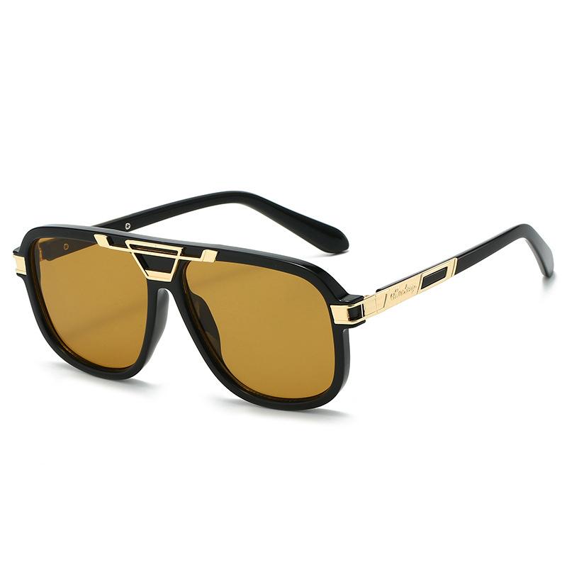 New Style of Personalized Double Beam Sunglasses Fashionable Women's Sunglasses Women's Ultraviolet Car Sunglasses