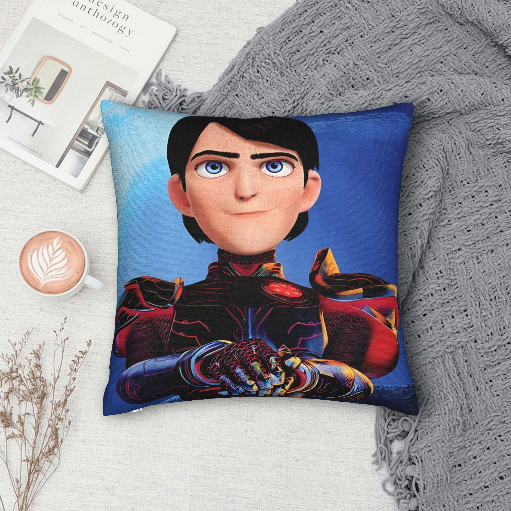 Fine Glasses Unisex Trollhunters Tales Of Arcadia Pillow Case Square Pillow Cover For Chair Sofa Home Decor Fashion Cushion Cover