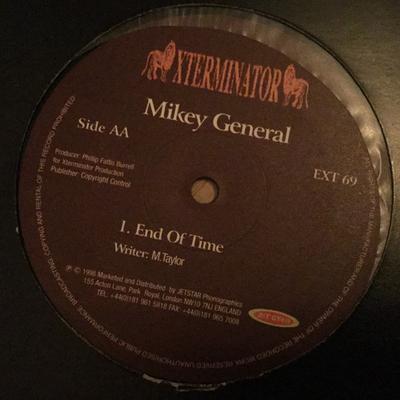 12inch Record MIKEY GENERAL  Babylon Cake EXT69 Xterminator 1998 UK Reggae Ska  Dub Used