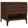 VidaXL Table d'appoint Chêne marron 50x46x50 cm Bois d'ingénierie 819562