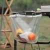 Storage Mesh Bag Portable PVC Plastic Rubber Expanding Space Wide Compatible Hanging Mesh Bag for