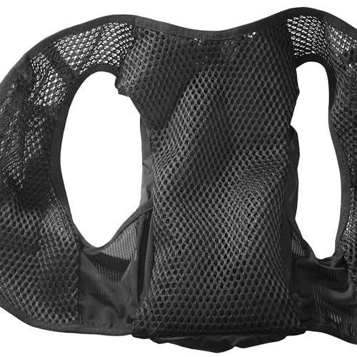 SALOMON Hydration Vest Rucksack Backpack ACT SKIN 8 NO FLASKS (Active Skin 8 No Flask) Unisex BLACK/METAL XS