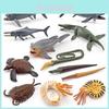 Miniature Ocean Prehistoric Animal Model Set Realistic Decorative Toys For Kids