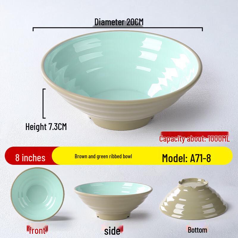 Restaurant Melamine Noodle Bowl