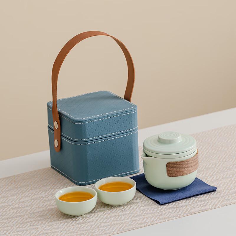 

Changqi Ding Kiln Travel Tea Set