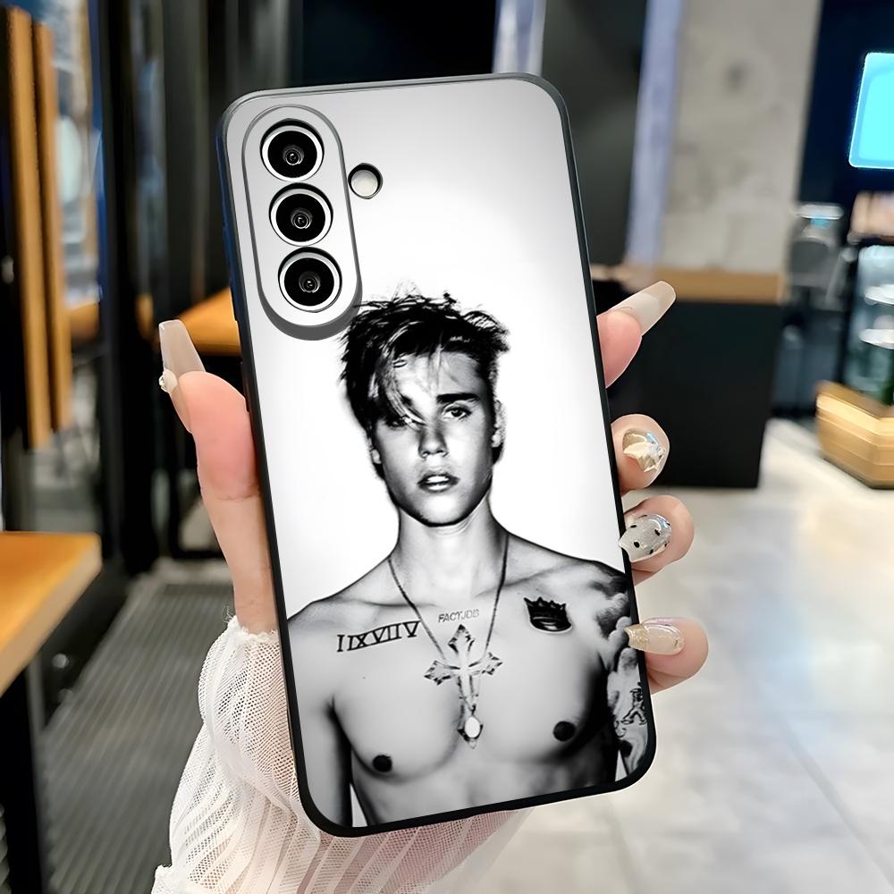 Sänger J-Justin B-Bieber Handyhülle Für Samsung S26 S25 Plus S20 S20 Plus S22 Ultra S23 FE S21 Plus S21 Ultra Weiche Hülle