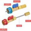R134A Spool Quick Disconnect Installer Air Conditioner High Pressure Low Pressure Tool Automatic Built-in Air Conditioner Instal