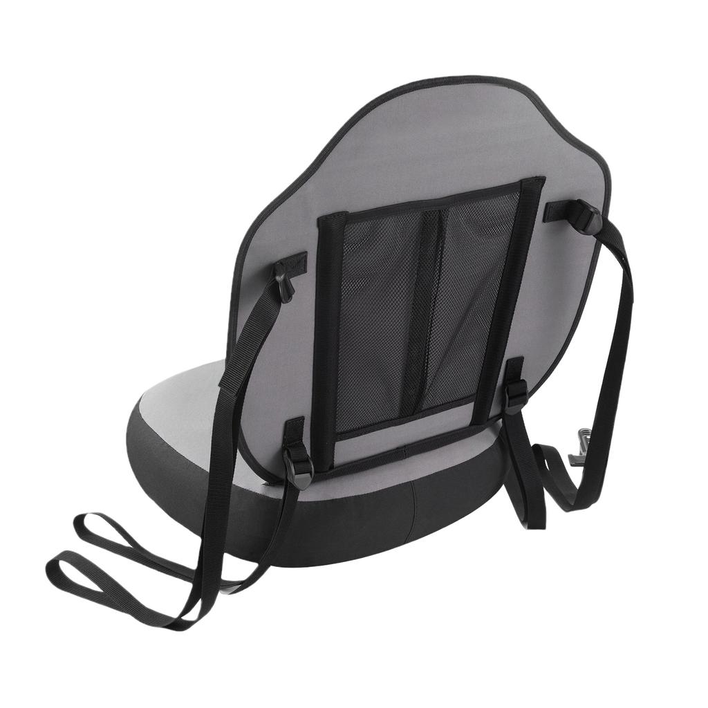 Deluxe Kayak Chair Seat Cushion with Back Support & Air Pump Adapter Inflatable Paddle Board Seats for Kayaking&Rafting