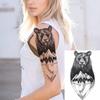 Realistic Long-lasting Animal Head Temporary Tattoo Stickers
