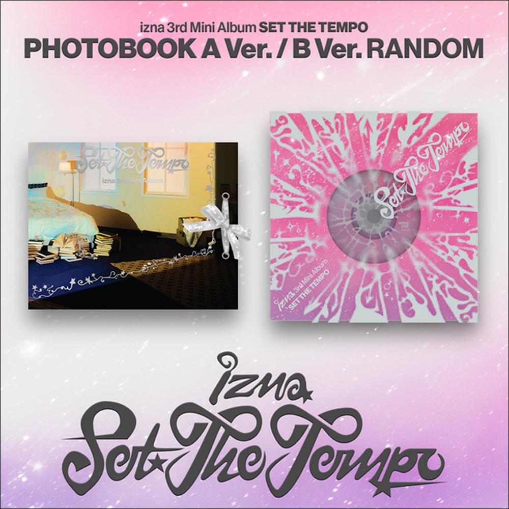 [Vorbestellung] izna [SET THE TEMPO] FOTOBUCH A Version. / FOTOBUCH B Version. + Kostenloses Geschenk