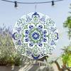 2D Pomona Kinetic Wind Spinner for Garden Outdoor Decor Weatherproof Metal Windmill No Power Needed Easy Installation