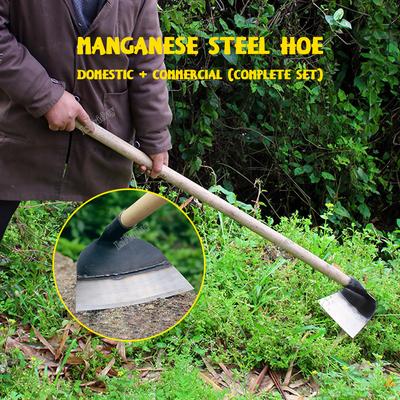 Garden Hoe Garden Tool Hoe Manganese Steel Hoe for Gardening Weed Removal Machete Weed Remover Hand Tools Planting Vegetable