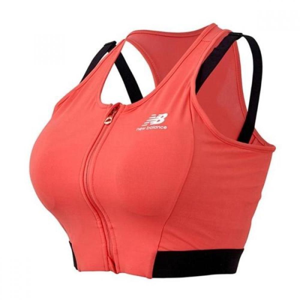 

New Balance Women Front Zipper Size Adjustable Crop Top N9a2w262 20 85(S)