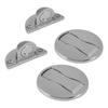 2Pcs Floor Door Stopper Zinc Alloy Rustproof Strong Magnet Simple Magnetic Door Stop for Bedroom