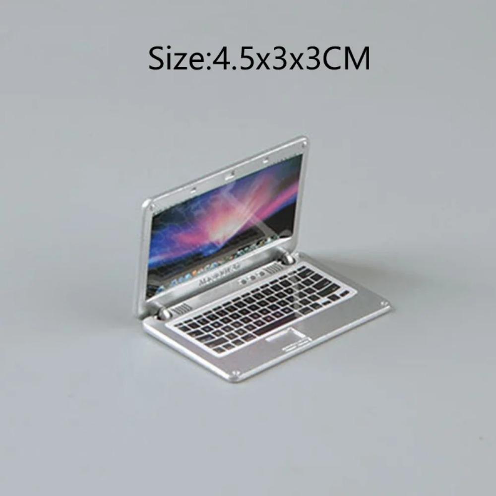 Cartoon Katze Frosch Bär Gelber Stuhl Computer Büro Modell Mini Actionfiguren Harz Wohnaccessoires Schreibtisch Figur Spielzeug