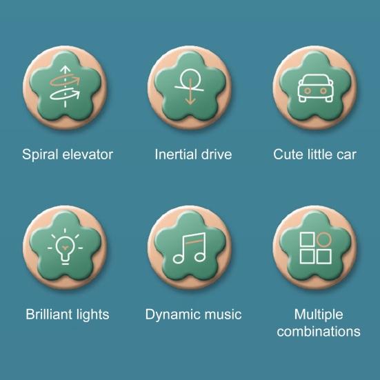 1 Set Dinosaurier Track Spielzeug mit Kleine Autos Karte Aufkleber Mountain Road Dino