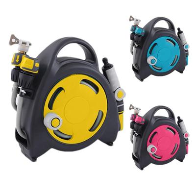 Portable Automatic Rewind Garden Hose Reel Retractable Water Hose Reel Vehicle Washing Hose Reel Auto Accessories