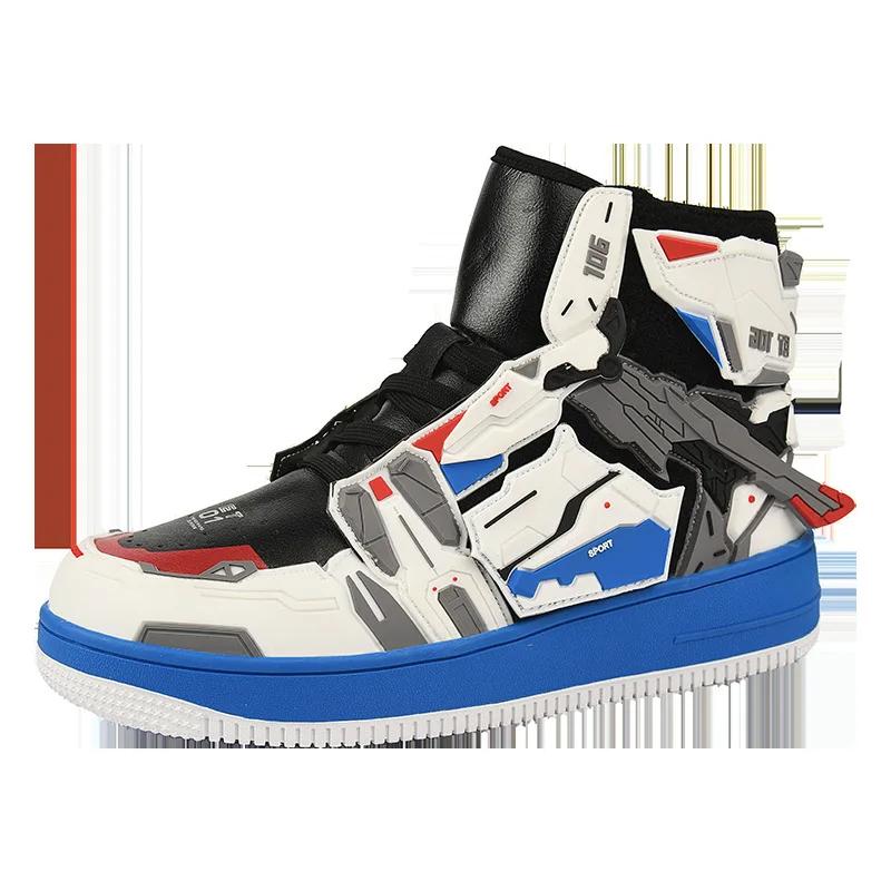 2024 New High Top Board Shoes Couple Comfortable Casual Men's Breathable Sports Shoes Women's Running Shoes Sneakers Men