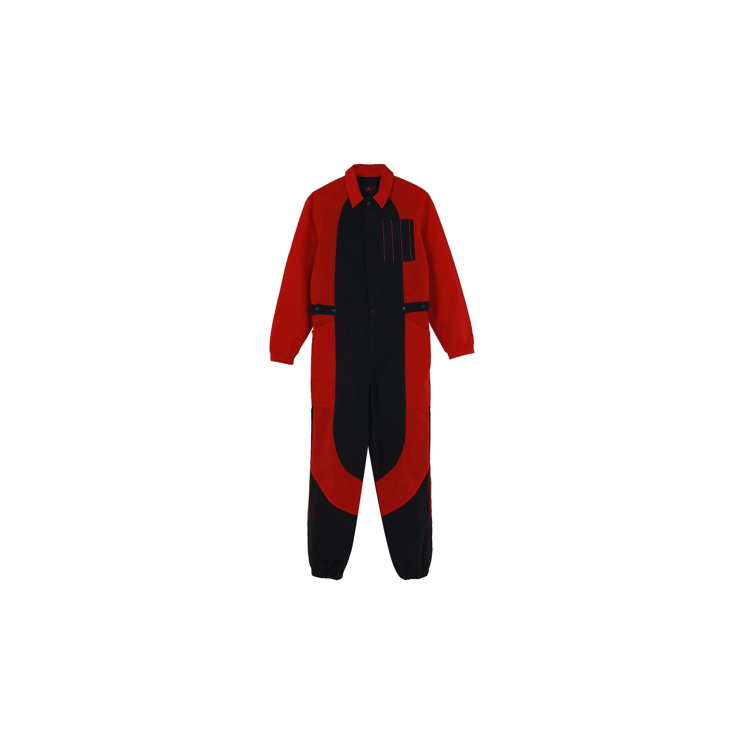 Jordan Women s Woven Jumpsuit Red Black DJ2627-636 XS
